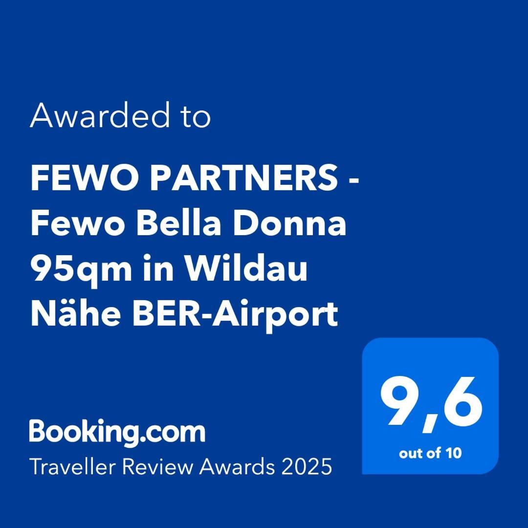 Fewo Partners - Fewo Bella Donna 95Qm In Wildau Naehe Ber-Airport 外观 照片